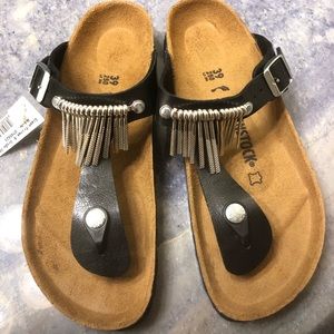 New Birkenstock Gizeh Sandals - Size 39